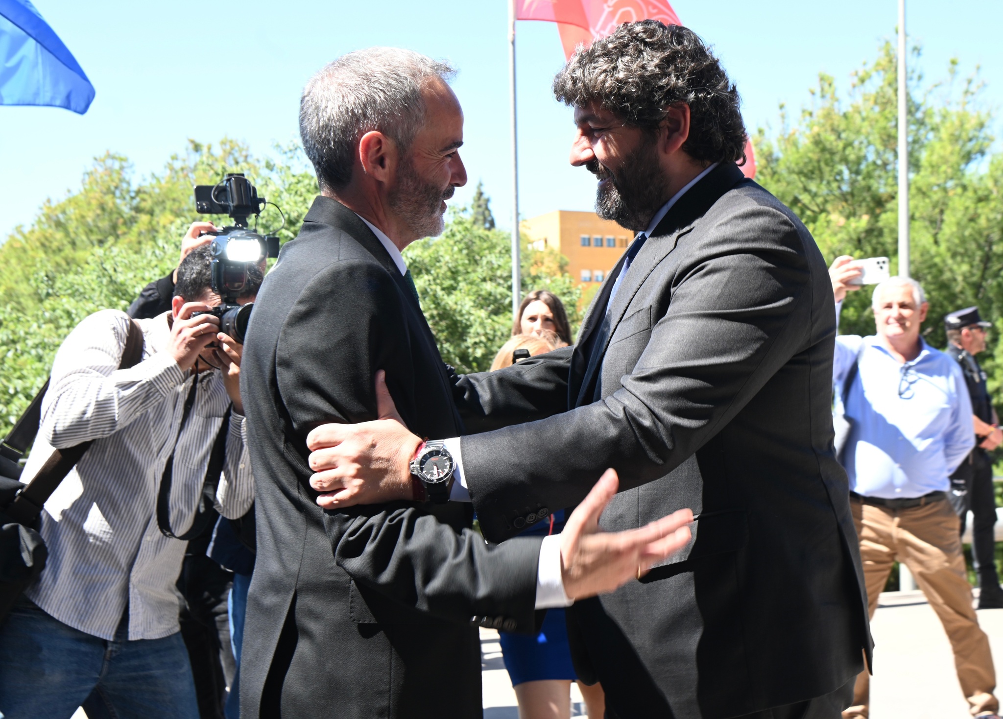L&oacute;pez Miras preside el acto el acto de toma de posesi&oacute;n del rector de la Universidad de Murcia, Samuel Baixauli (3)