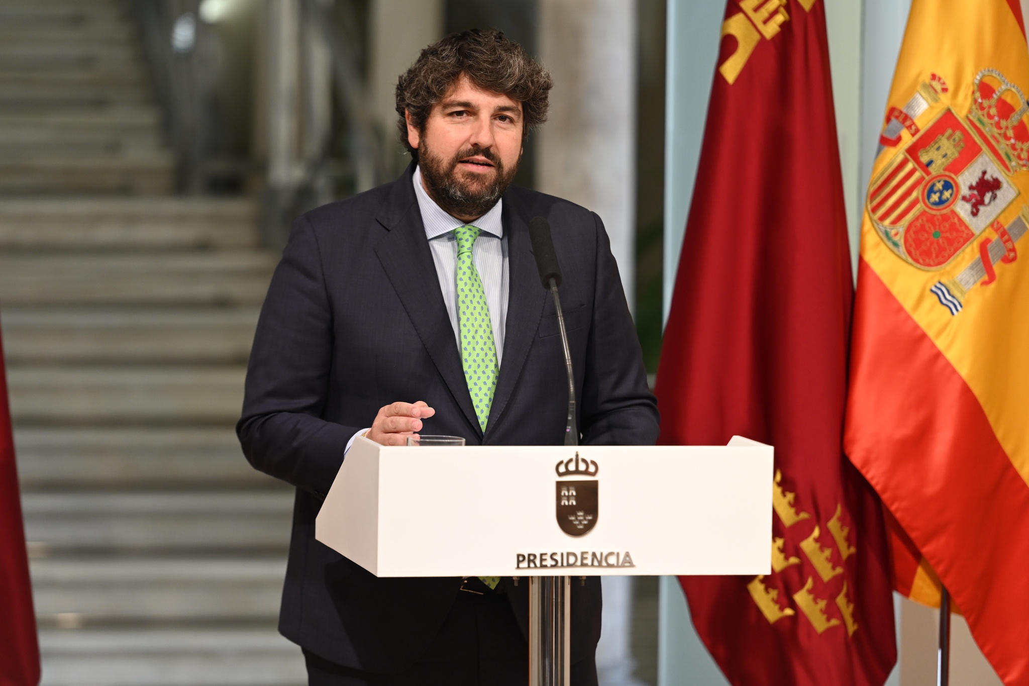 El presidente L&oacute;pez Miras anuncia la remodelaci&oacute;n de su Gobierno (3)