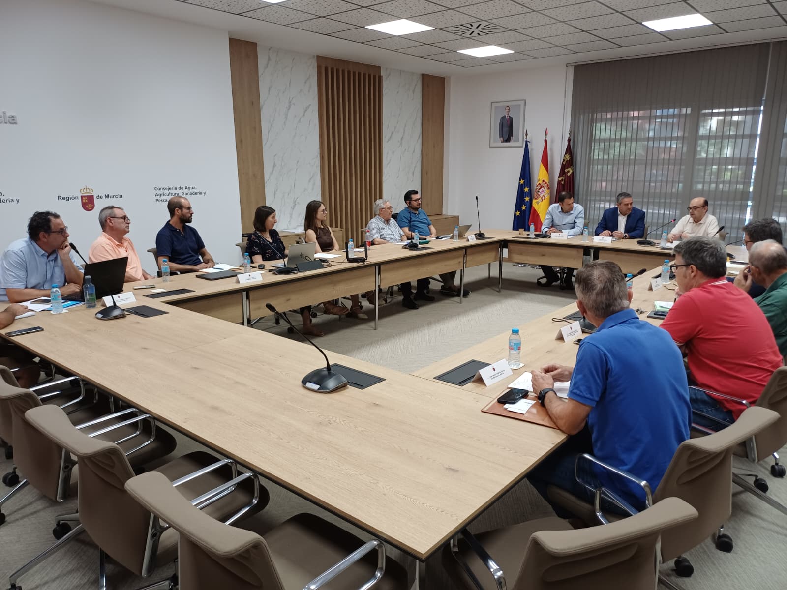 Un momento de la reuni&oacute;n del Comit&eacute; de Expertos del Agua.&nbsp;