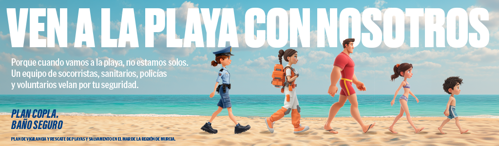 Ven a la playa con nosotros