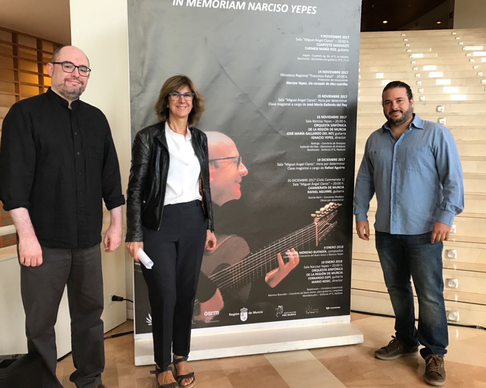 La directora general del Instituto de las Industrias Culturales y de las Artes, Marta López-Briones, tras la presentación de las actividades que Cultura ha preparado como homenaje a Narciso Yepes