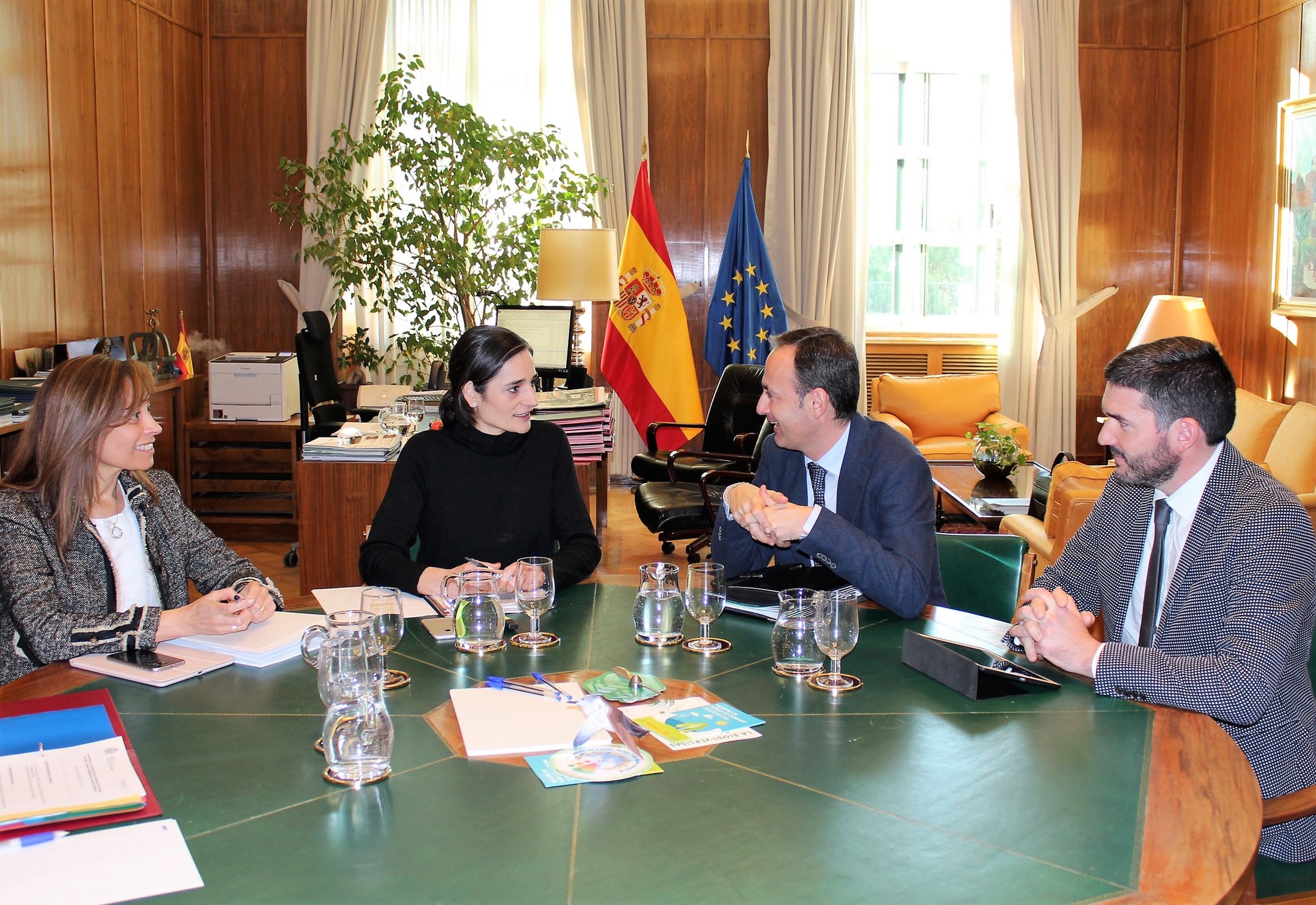 Reunión con la secretaria de Estado de Medio Ambiente