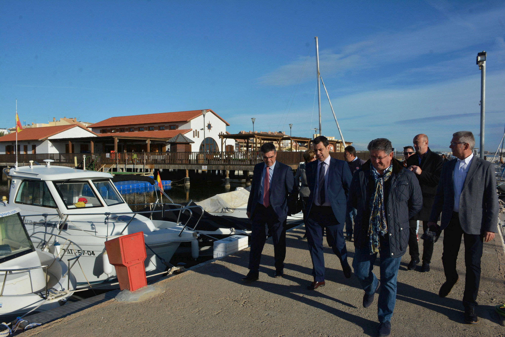 Visita al Club Náutico de Los Alcázares