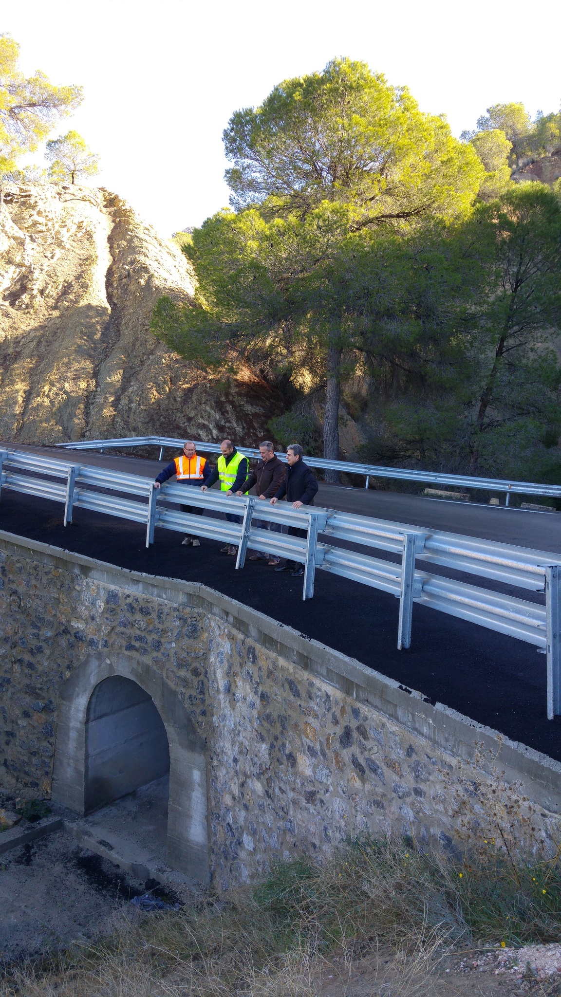 Actuación en túnel en carretera que une Cieza con autovía del Noroeste