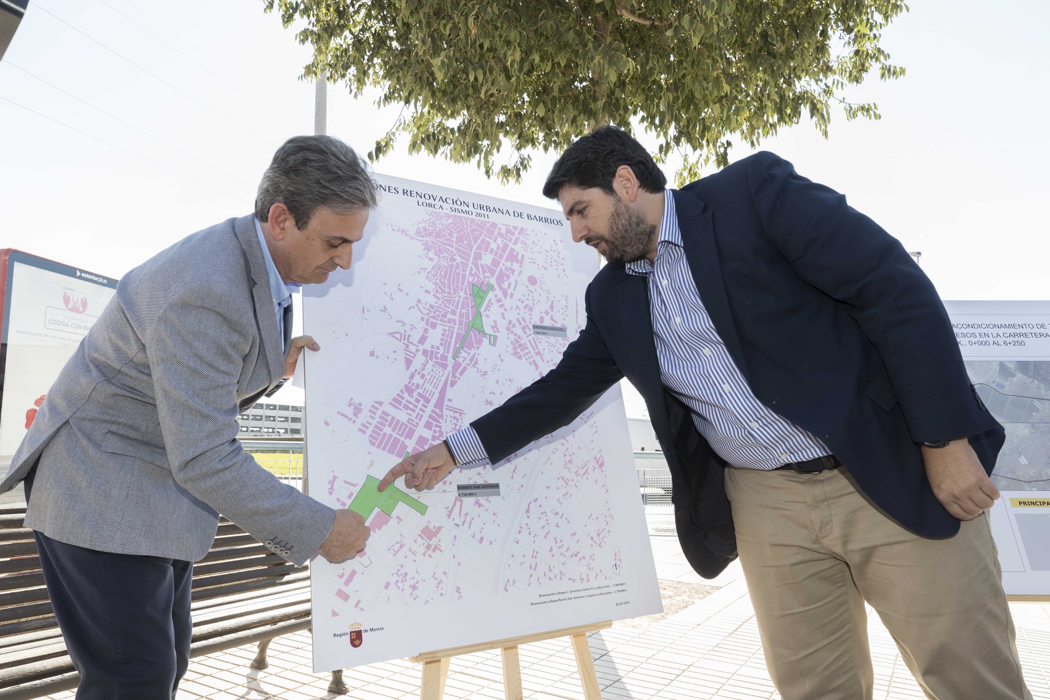 Presentación nuevas inversiones en materia de infraestructuras en Lorca