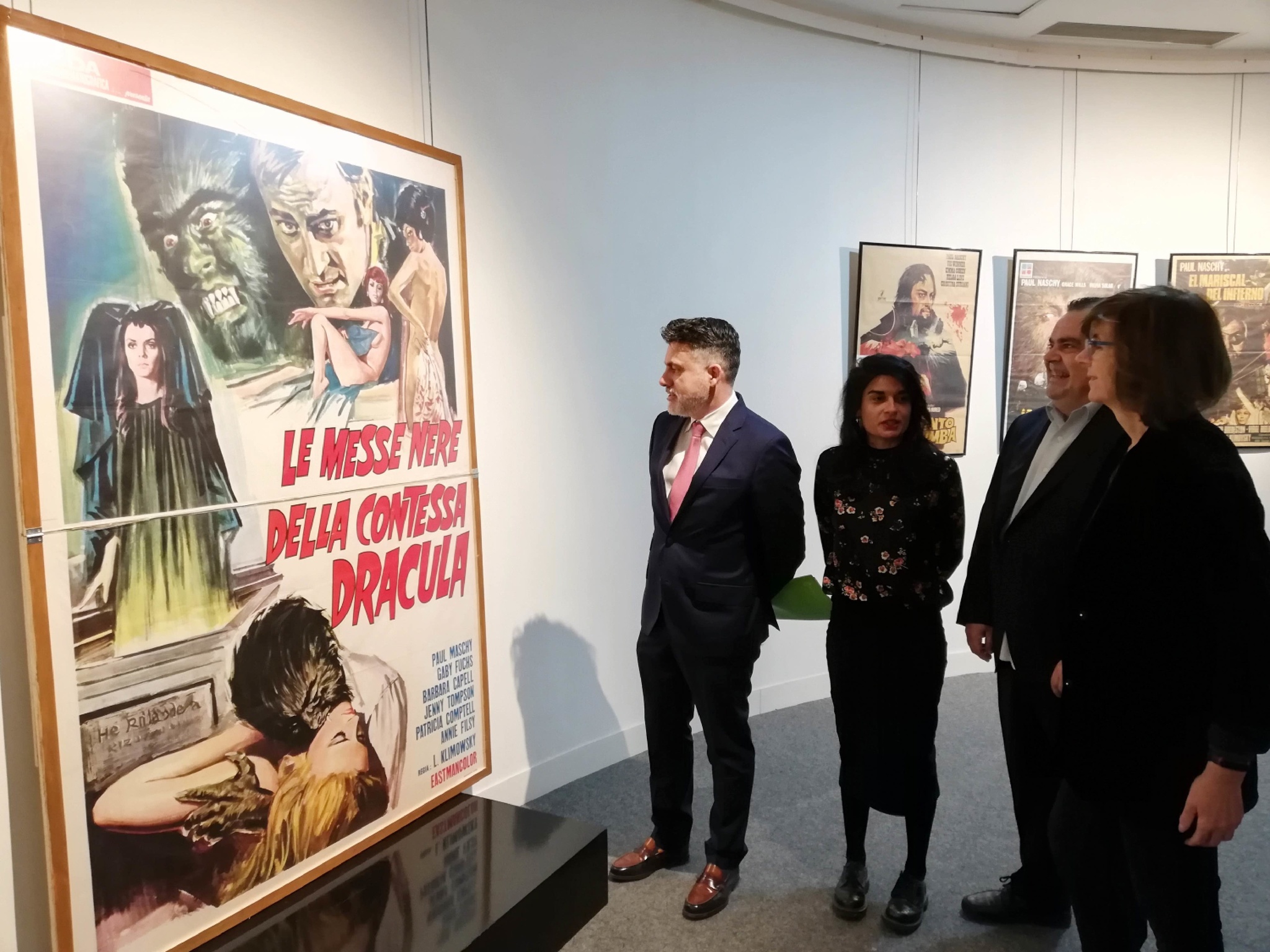 Presentación de la exposición 'Naschy: Antropofagia fílmica' (1)