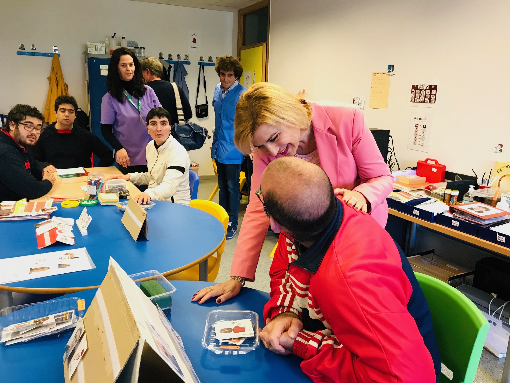 La consejera de Familia e Igualdad de Oportunidades, Violante Tomás, inaugura la Unidad de Autismo de Apandis