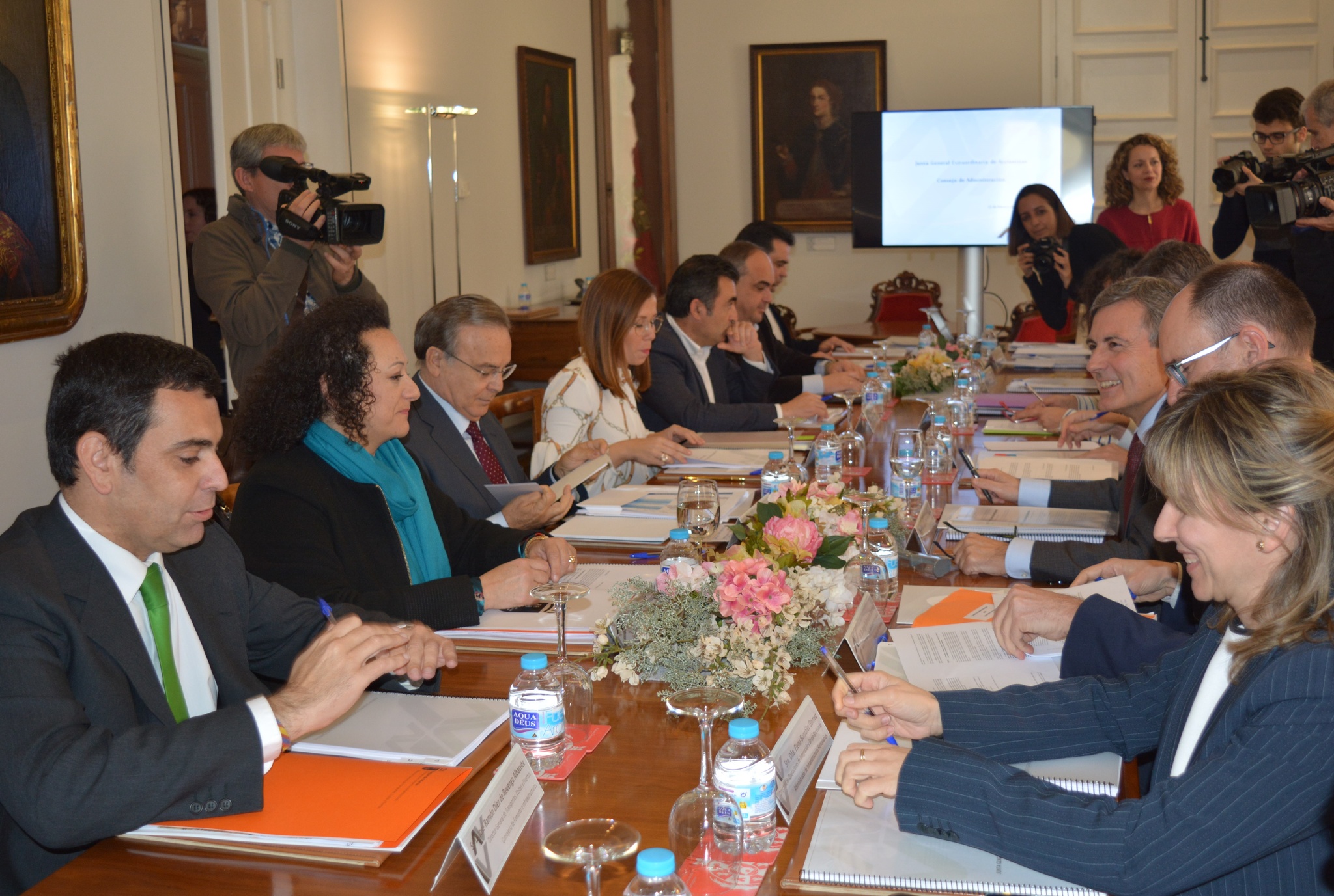 El consejero Patricio Valverde participa en el Consejo de Administración de Cartagena Alta Velocidad