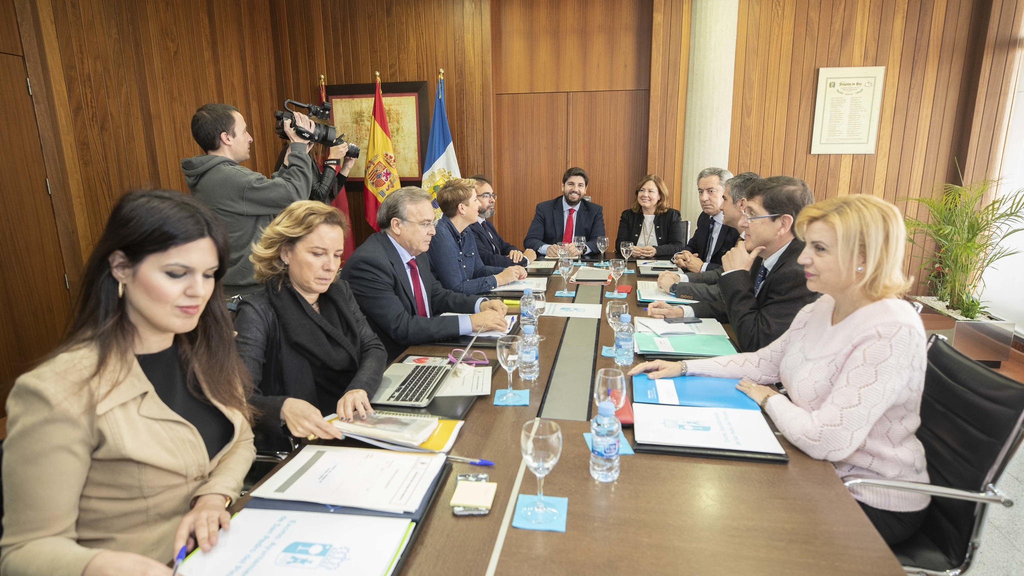 Reunión del Consejo de Gobierno celebrado en San Pedro del Pinatar