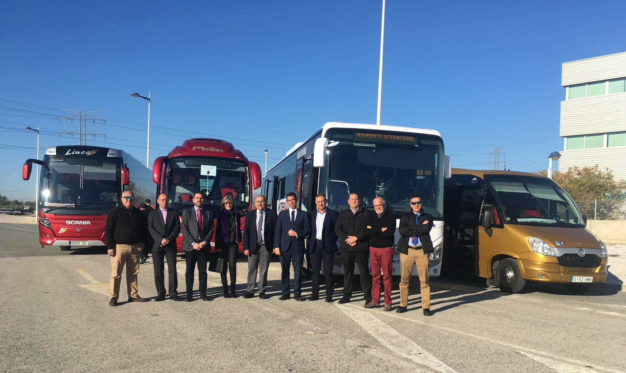 Presentación de las subvenciones regionales para la financiación de las líneas de autobús de débil tráfico