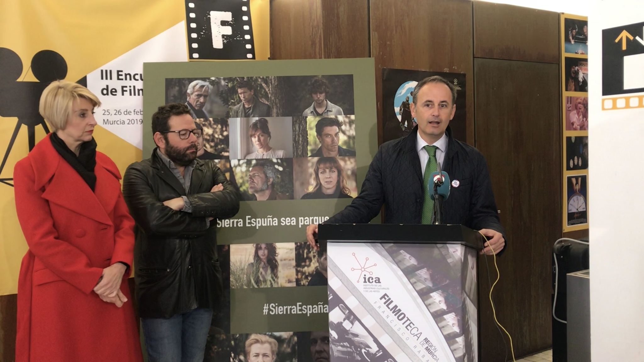 Imagen de la presentación del video de promoción y difusión de Sierra Espuña