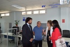 Miguel Motas visita la Oficina de Empleo de Murcia-Sur