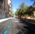 Fomento abre al tráfico cinco nuevas calles en el barrio lorquino de Santa Clara