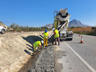 Fomento realiza obras de mejora en la carretera que conecta Abanilla con Santomera (2)