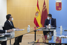 López Miras se reúne con el presidente de la Confederación Nacional de la Construcción
