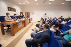 López Miras, durante la clausura del acto organizado por la Ceclor y Scrats para reivindicar la importancia del trasvase (3)