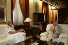 Recepción al almirante de Acción Marítima, Juan Carlos Muñoz-Delgado