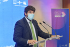 El presidente de la Comunidad, Fernando López Miras, clausura el encuentro 'Somos Equipo RIS3-Región de Murcia' (3)