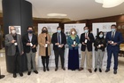 El presidente de la Comunidad, Fernando López Miras, en la presentación de la marca solidaria 'El Rastrillo de Astrapace'