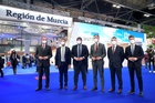 El jefe del Ejecutivo autonómico, Fernando López Miras, inaugura el 'stand' de la Región de Murcia en Fitur