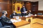 López Miras preside la sesión de aprobación de la Memoria de actividades del Consejo Jurídico de la Región de Murcia correspondiente al año 2021 ...