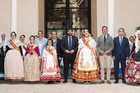 López Miras recibe a las Reinas de la Huerta (2)