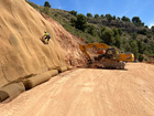 Obra de mejora de la carretera de El Berro