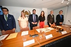 López Miras participa con la ministra de Justicia en la inauguración de la renovada sede del Colegio de Procuradores de Murcia