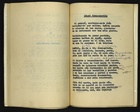 Versos del poema ¿Cauce transcurrido, del poemario inédito ¿Horizontes del tiempo¿ (1964), con correcciones manuscritas del autor.