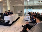 Díez de Revenga destaca el papel de la construcción como "sector tractor" en la reactivación económica y la apuesta del Ejecutivo regional por la...