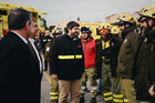 El presidente de la Comunidad, Fernando López Miras, visitó en Alcantarilla la exposición de medios materiales y humanos de los Servicios de Emergencias...