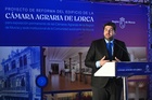 López Miras presenta el proyecto de rehabilitación de la Cámara Agraria de Lorca