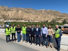 Avanzan las obras del nuevo puente sobre el río que conectará de forma segura los municipios de Ulea y Villanueva del Río Segura (2 de 2)