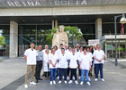 Estudiantes del curso 'Auxiliar de servicios de salud' de Fundown han recibido formación en el hospital universitario Reina Sofía de Murcia (2)