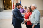 López Miras recibe a un grupo de antiguos alumnos del que fuera Hogar Provincial del Niño (3)