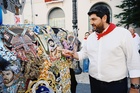 El presidente Fernando López Miras, durante los Caballos del Vino de Caravaca de la Cruz