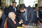 López Miras, durante la Asamblea General de Croem (2)