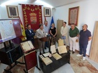 Acto celebrado esta mañana en el Ayuntamiento de Abanilla para la entrega de tres documentos históricos que fueron recuperados en su día por la Guardia...