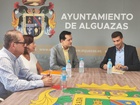 El consejero de Fomento visita Alguazas