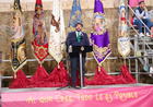 El jefe del Ejecutivo autonómico, Fernando López Miras, preside el acto de inauguración del X Encuentro Nacional de Jóvenes de Hermandades y Cofradías,...
