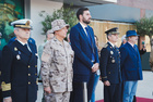 El vicepresidente y consejero de Interior, Emergencias y Ordenación del Territorio, José Ángel Antelo, asistió al solemne izado de bandera previo...