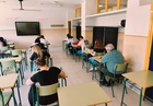 Alumnos realizando las pruebas que se celebran hoy para la obtención del Grado de la ESO (2)