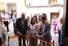 La consejera de Política Social, Familias e Igualdad, Conchita Ruiz, durante la inauguración del nuevo centro de Atención Temprana en Villanueva ...