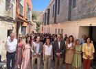 La consejera de Política Social, Familias e Igualdad, Conchita Ruiz, durante la inauguración del nuevo centro de Atención Temprana en Villanueva ...