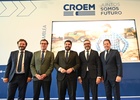 López Miras asiste a la Asamblea de Croem en la que se designa a su nuevo presidente, Miguel López Abad