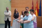 La consejera de Política Social, Familias e Igualdad, Conchita Ruiz, durante la presentación de la guía de primeros auxilios en lectura fácil para...