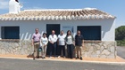 El director del IMIDA, Andrés Martínez (3i), junto a representantes gubernamentales de Japón y del Ministerio de Agricultura de España.