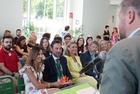 La consejera de Política Social durante el acto de entrega del distintivo de 'Empresa Familiarmente Responsable' (1)
