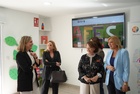 La consejera de Política Social, Familias e Igualdad, Conchita Ruiz, durante la inauguración de la nueva vivienda tutelada para personas con problemas...