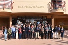 López Miras visita a alumnos de El Algar que cursan la asignatura optativa sobre la Constitución Española (3)